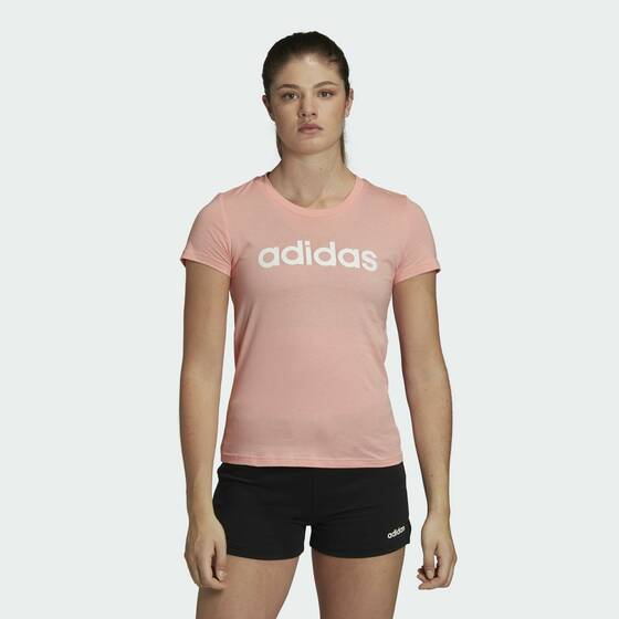 Adidas - Essentials Linear T-Shirt Damen